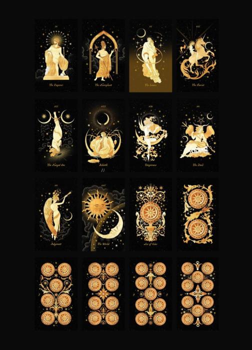 Cocorrina Aurora Tarot Gold Edition