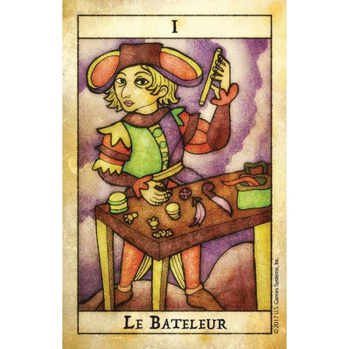 US Games Systems Tarot de Maria Celia, Plåt