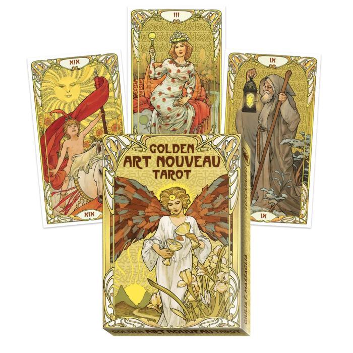 Lo Scarabeo Golden Art Nouveau Tarot, Maxi