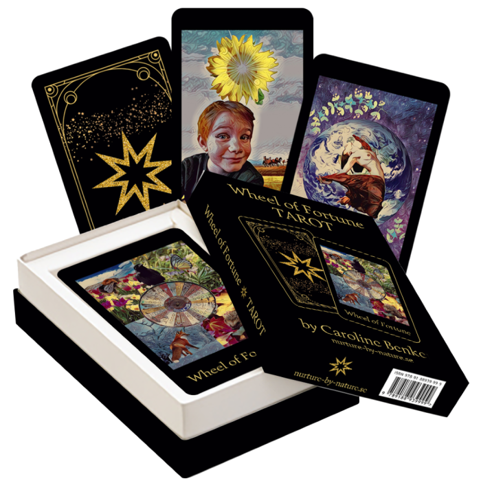 Wheel of fortune Tarot, open box