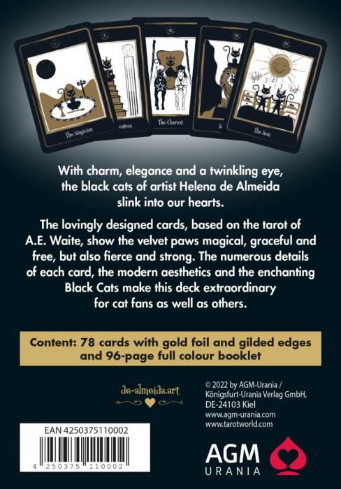 AGM Golden Black Cat Tarot