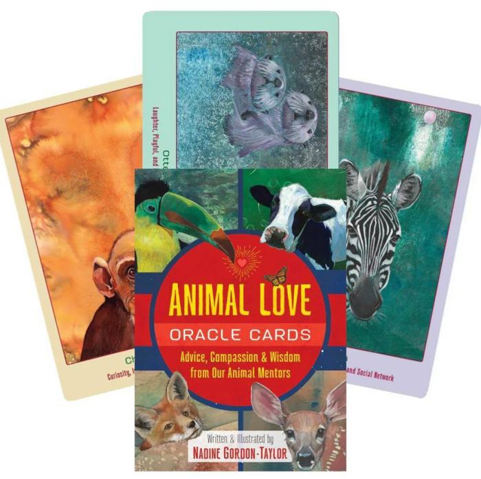 Bear and Company Animal Love Oracle Cards