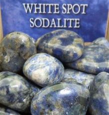 Lo Scarabeo Sodalit Vitfläckig - White Spot Sodalite