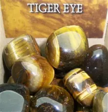 Regnbågsvävar Tigeröga - Tiger Eye