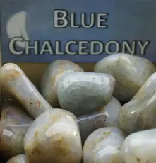 Mineralienfachhandel Kalcedon Blå - Blue Chalcedony